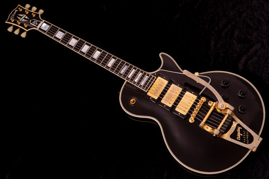 【used】Gibson / Custom Shop Historic Collection 1957 Les Paul Custom 3-Pickup With Bigsby Vibrato Ebony Light Aged 2020 4.28kg #70427【TONIQ横浜】【price included SHIPPING & IMPORT TAX & VAT】
