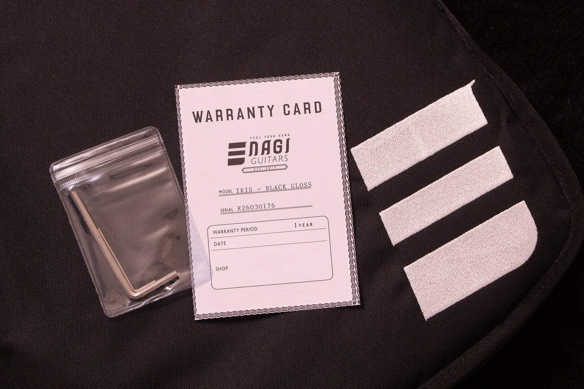 【new】NAGI GUITARS / IRIS kuro 2.49kg #R26030176【TONIQ Yokohama】【price included SHIPPING & IMPORT TAX & VAT】