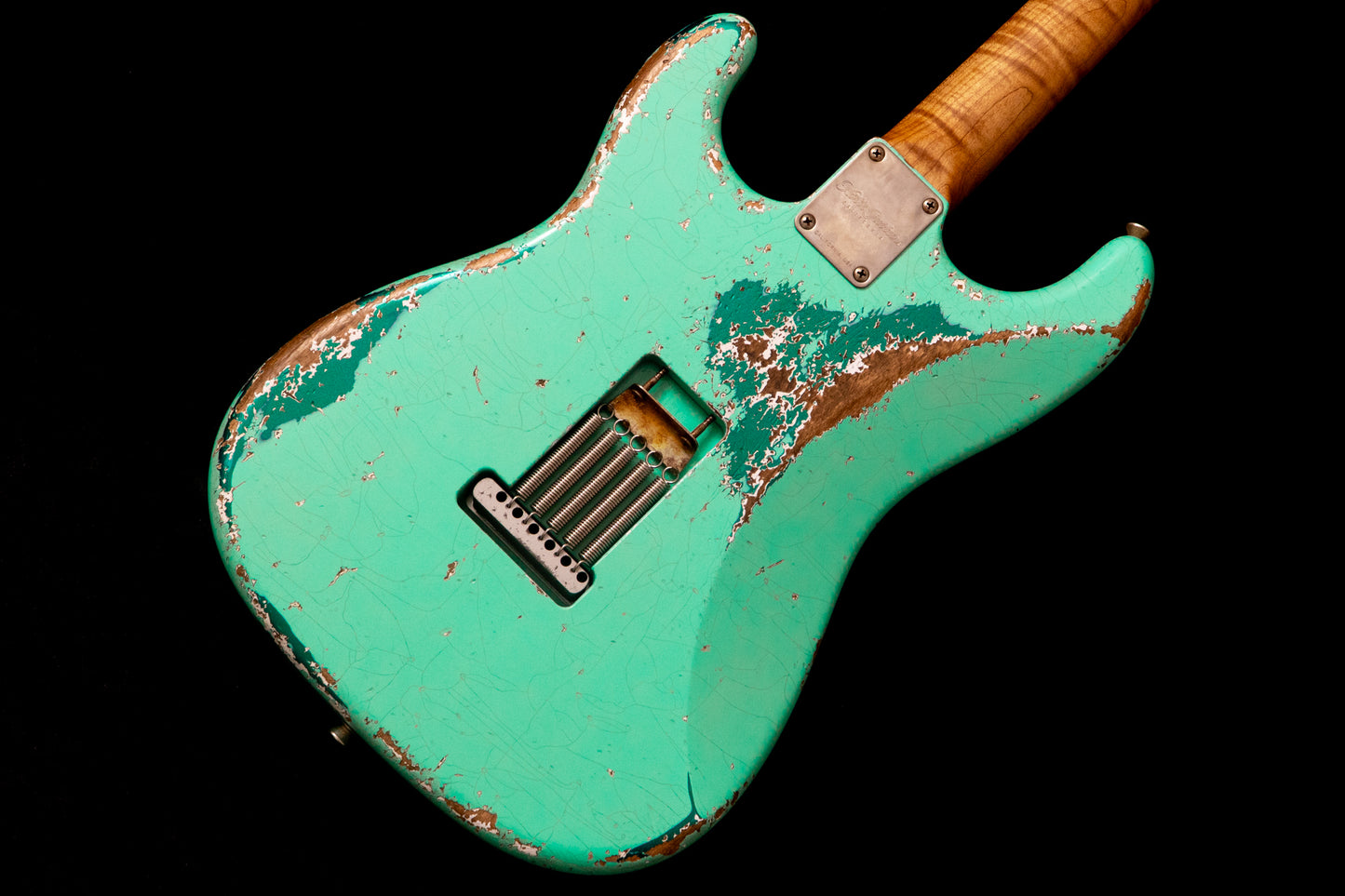 【new】Xotic / XSC-2 Surf Green over Sherwood Green Heavy Aged Stainless Fret 【TONIQ Yokohama】【price included SHIPPING & IMPORT TAX & VAT】