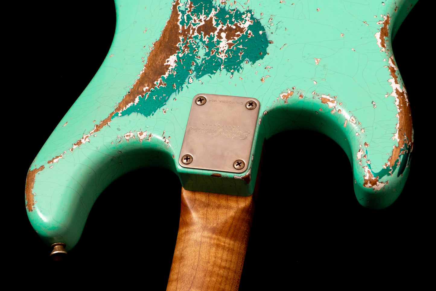 【new】Xotic / XSC-2 Surf Green over Sherwood Green Heavy Aged Stainless Fret 【TONIQ Yokohama】【price included SHIPPING & IMPORT TAX & VAT】
