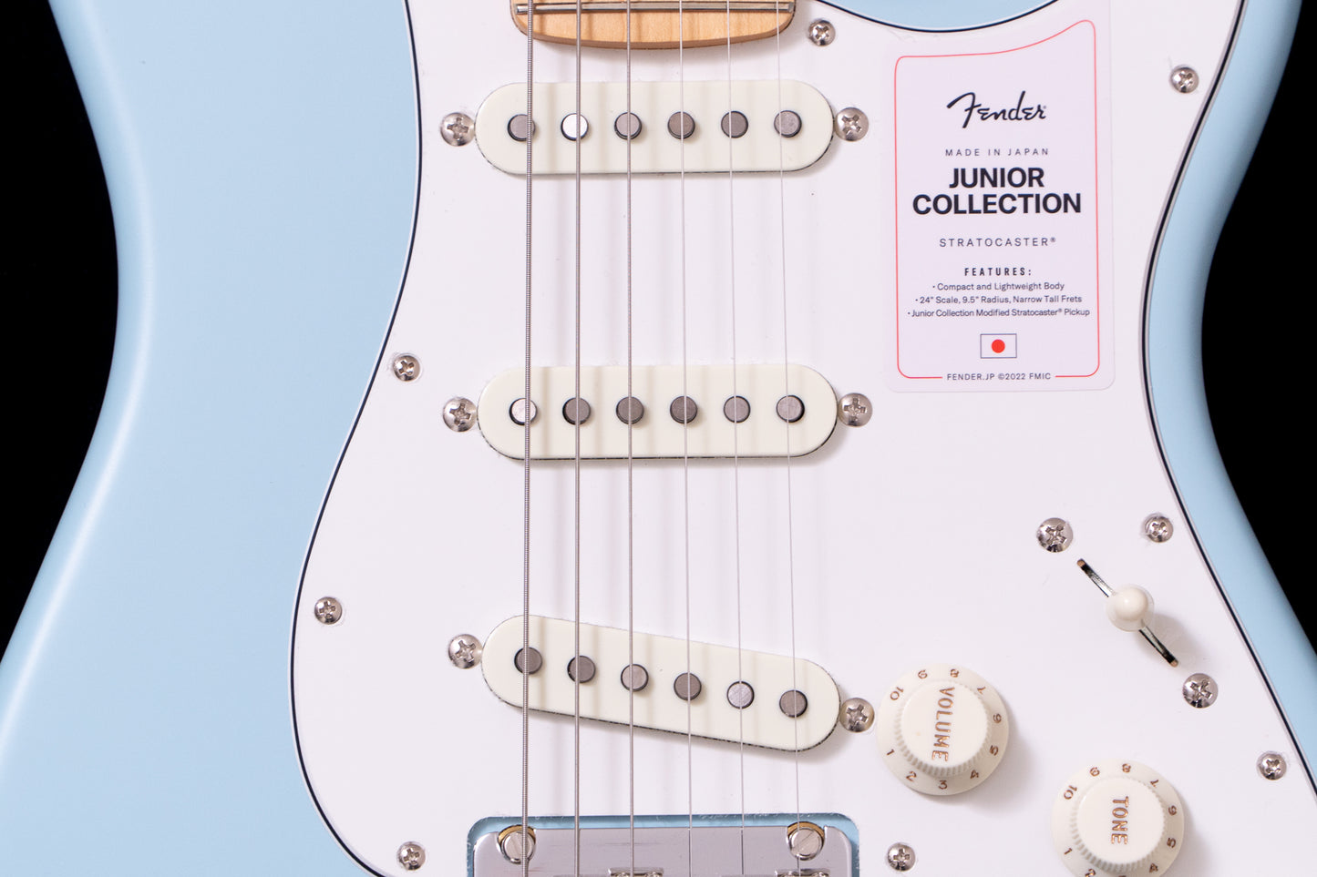 【used】Fender / Made in Japan Junior Collection Stratocaster Daphne Blue 2024 3.15kg #JD24028615【TONIQ Yokohama】【price included SHIPPING & IMPORT TAX & VAT】