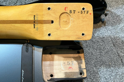 【used】Fender Japan / ST57F Mod BK MADE IN JAPAN 1993~94 3.385kg #N018051【TONIQ Yokohama】【price included SHIPPING & IMPORT TAX & VAT】