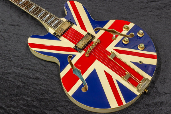 【used】Epiphone / Limited Edition “Union Jack” Sheraton #14101502558 3.69kg【TONIQ Yokohama】