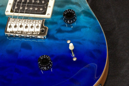 【new】PRS / SE Custom 24 Quilt Blue Fade #G015734 3.46kg【TONIQ Yokohama】