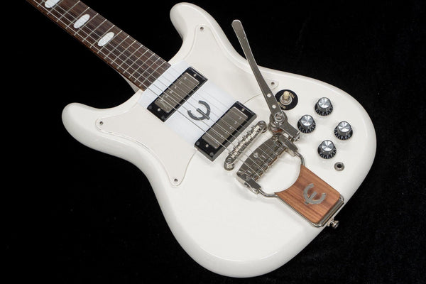 【used】Epiphone / Crestwood Custom w/tremotone Polaris White #21011536333 3.26kg【TONIQ Yokohama】