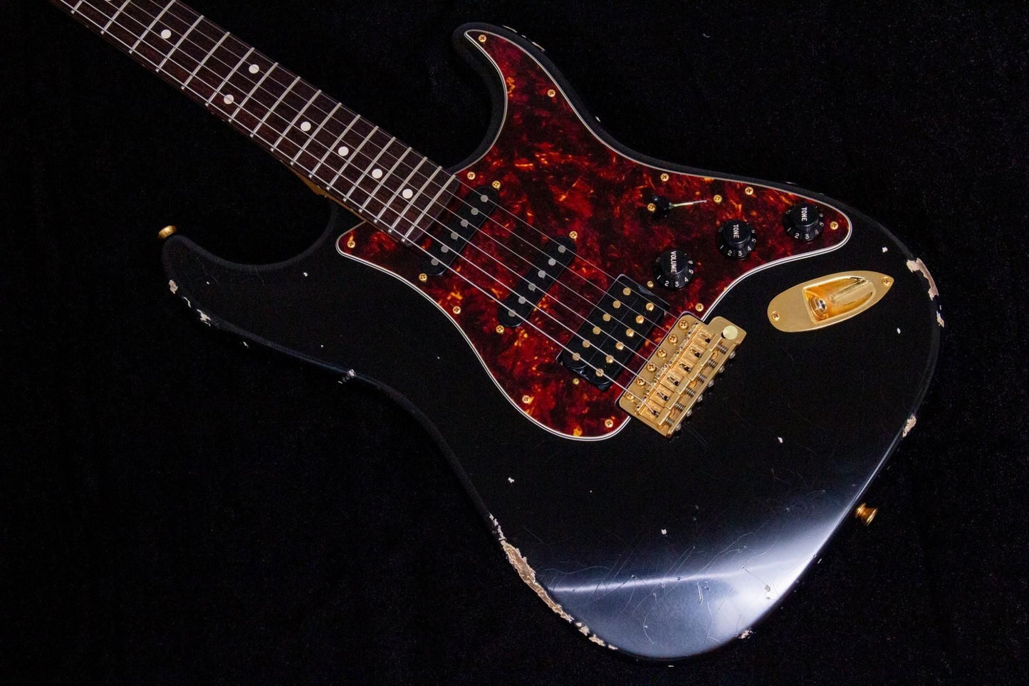 【new】Xotic / XSC-2 Black Medium Aged Ash/R Gold Parts #3687 3.3kg【TONIQ Yokohama】