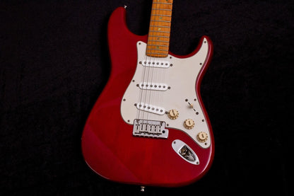 【used】Fender / American Deluxe Stratocaster Ash Mod Red #DN823240 3.83kg【TONIQ Yokohama】