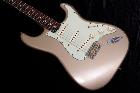 【used】Fender / Custom Shop 1960 Stratocaster Relic Shoreline Gold #R57705 3.385kg【TONIQ Yokohama】
