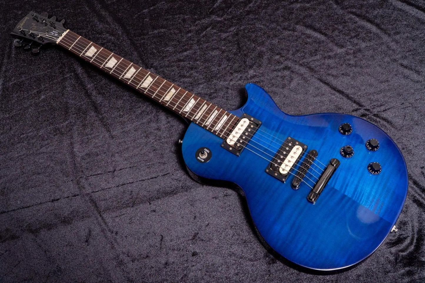 【used】Gibson / Limited Edition Les Paul Studio Plus Midnight Blue Burst 2006 #002760678【TONIQ Yokohama】