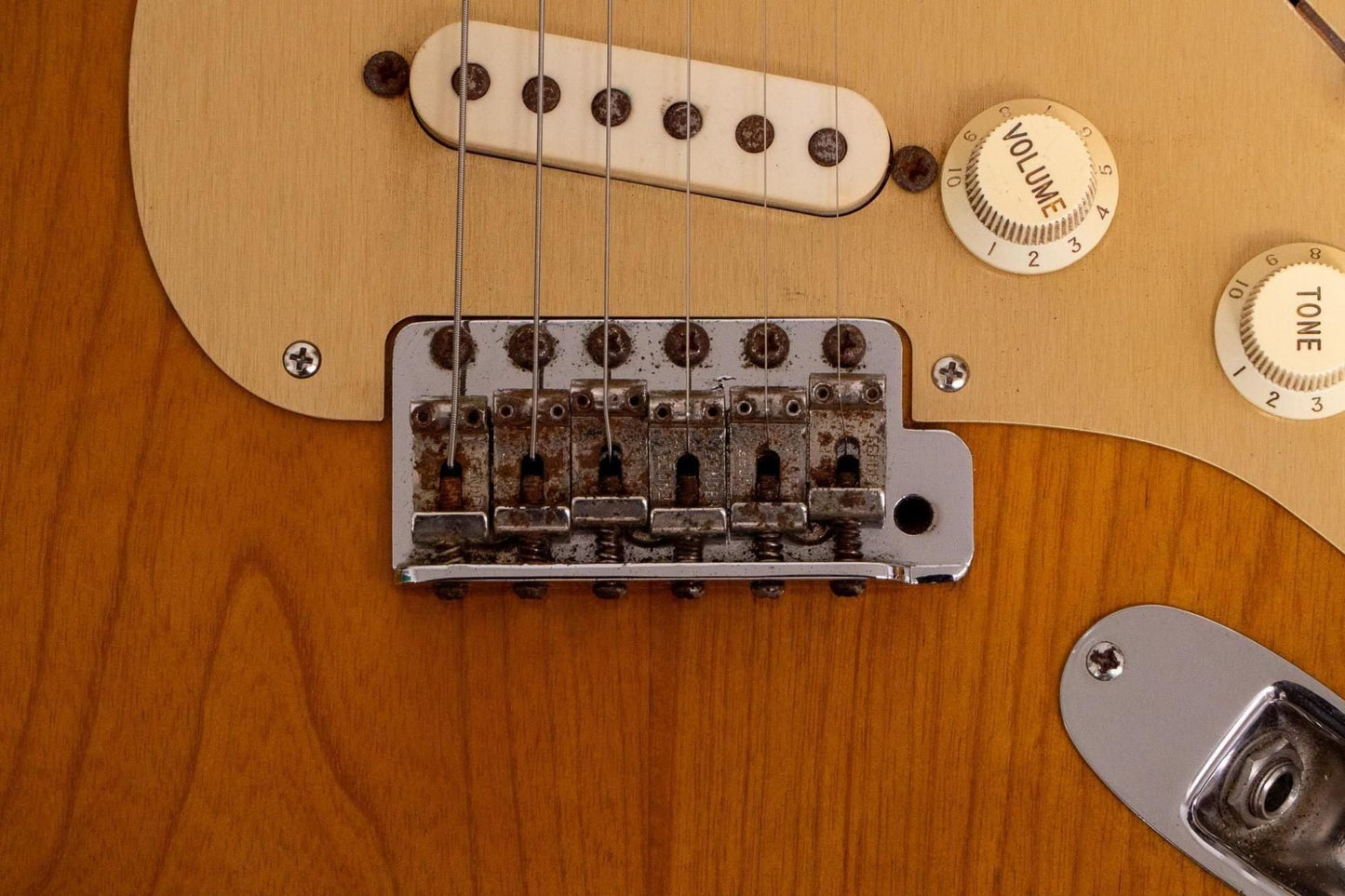 【used】Fender / Custom Shop 1954 Stratocaster 2 Color Sunburst Mod 1992 #V058625 3.7kg【TONIQ Yokohama】