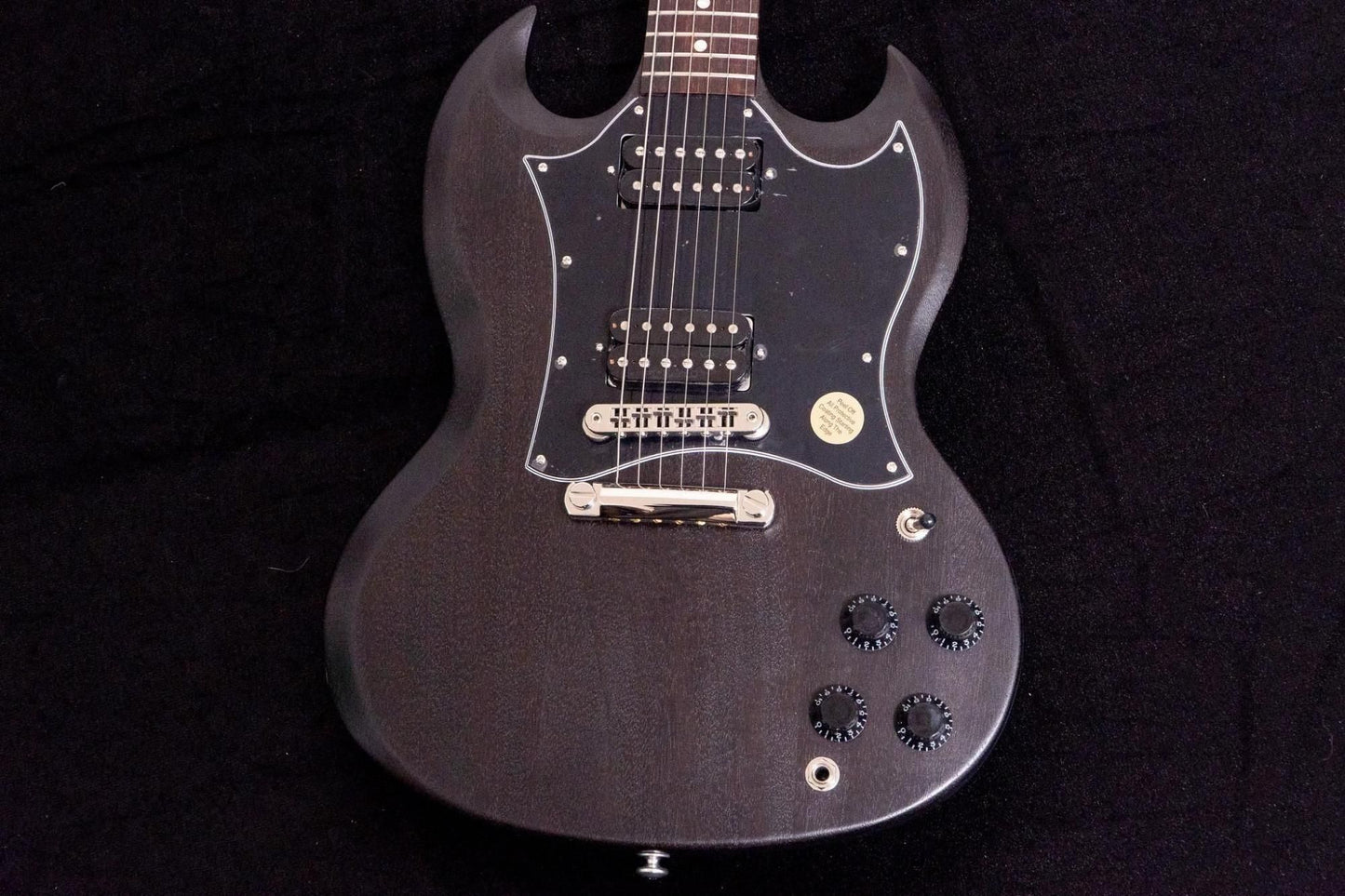 【outlet】Gibson / SG Faded Tribute Worn Ebony 2019 #190037123 2.94kg【TONIQ Yokohama】