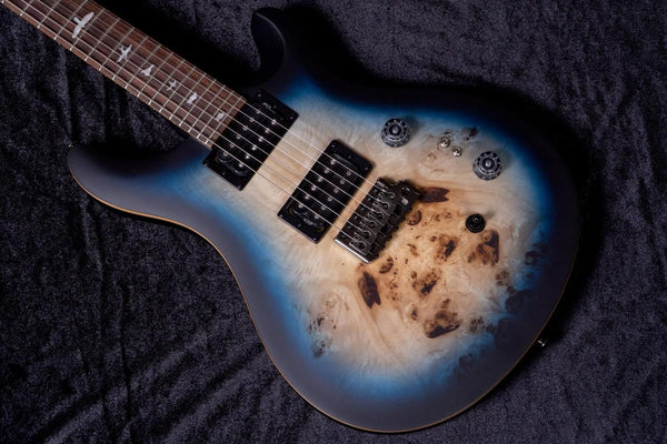【new】PRS / SE Custom 24-08 Poplar Burl Limited Lake Blue Midnight Burst #G108219 3.43kg【TONIQ Yokohama】