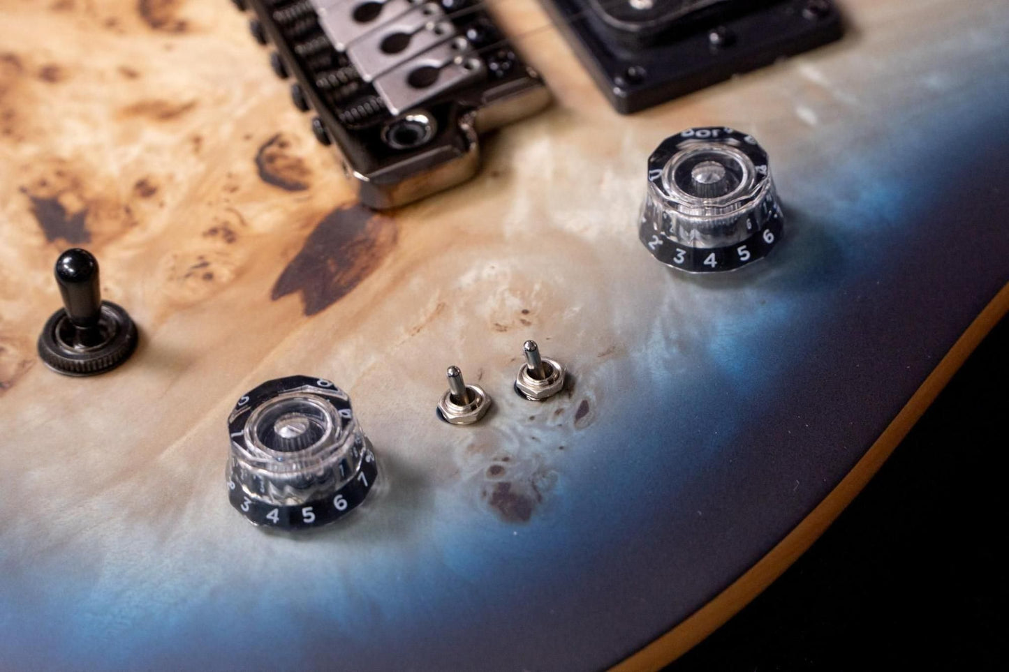 【new】PRS / SE Custom 24-08 Poplar Burl Limited Lake Blue Midnight Burst #G108219 3.43kg【TONIQ Yokohama】