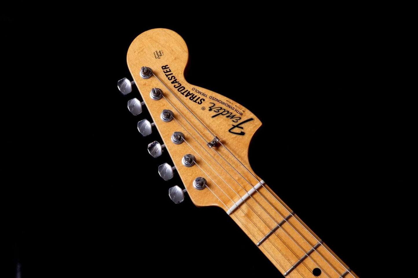 【used】Fender / Custom Shop MBS 1969 Stratocaster NOS 2001 BLK Dennis Galuska Lefty Mod【TONIQ Yokohama】