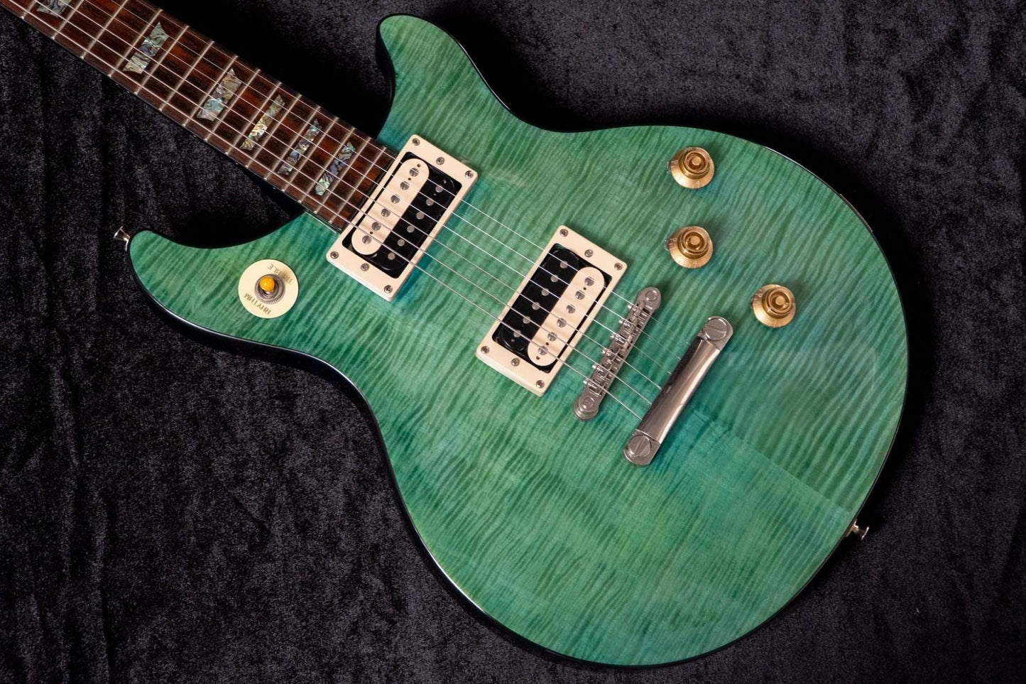 【used】Epiphone / Tak Matsumoto DC Standard Plus Top Aqua Blue 2013 3.62kg #13091507291【TONIQ Yokohama】