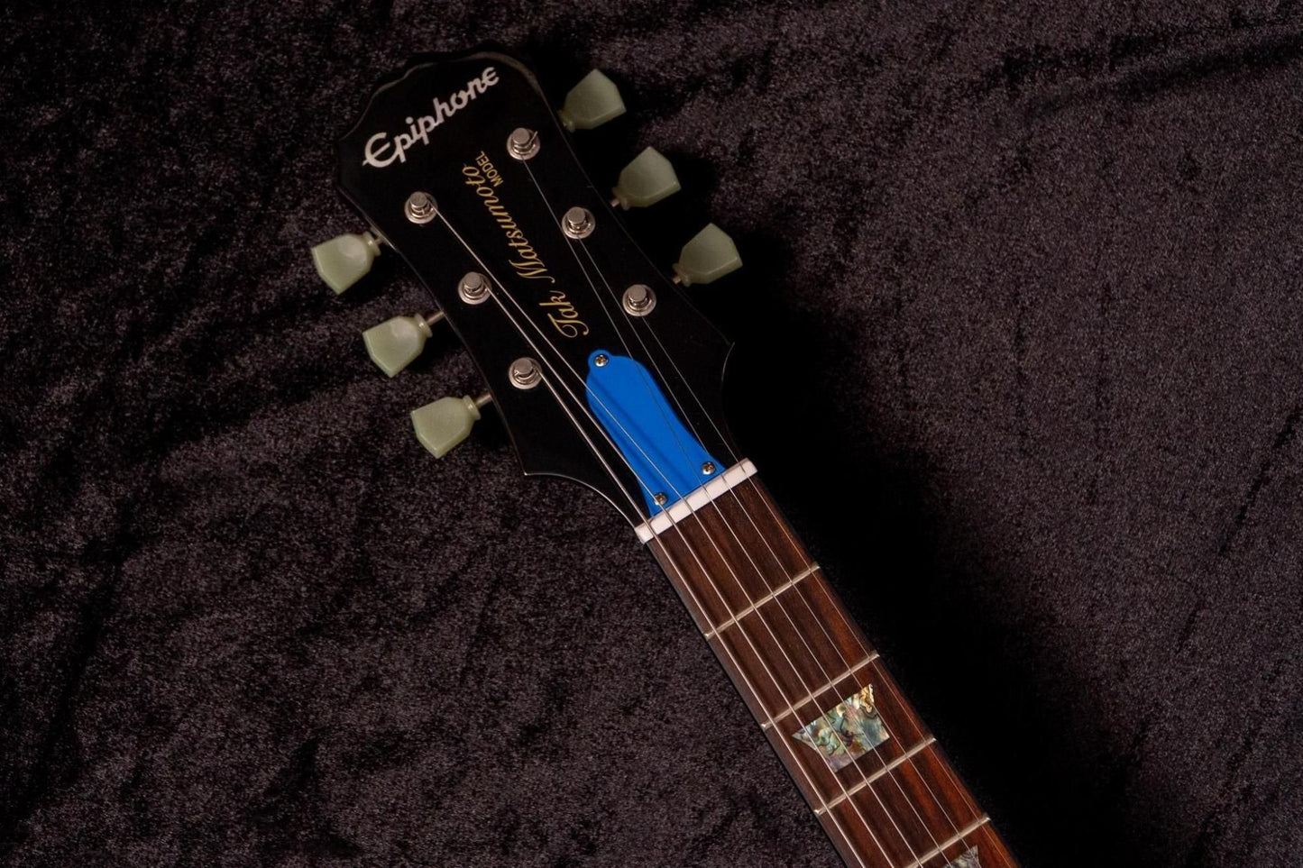 【used】Epiphone / Tak Matsumoto DC Standard Plus Top Aqua Blue 2013 3.62kg #13091507291【TONIQ Yokohama】