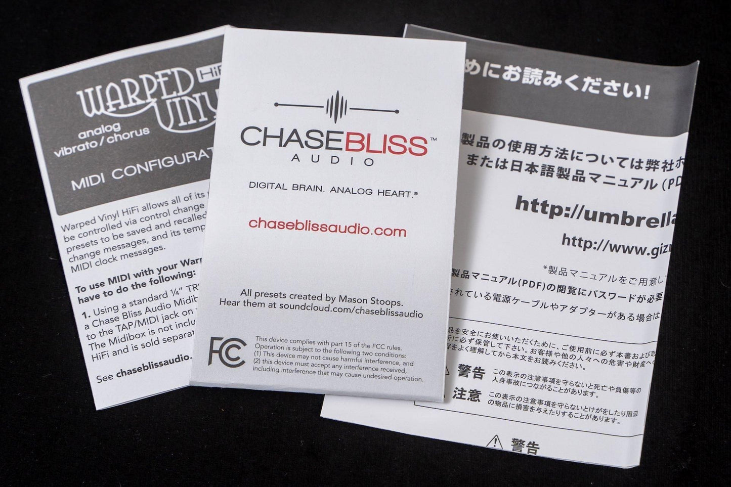 【used】Chase Bliss Audio / Warped Vinyl HiFi【TONIQ Yokohama】
