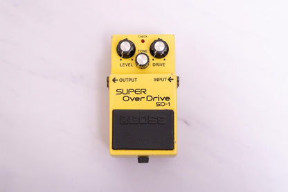 【used】Boss / SD-1 Super Over Drive Made In Japan 1985【TONIQ Yokohama】