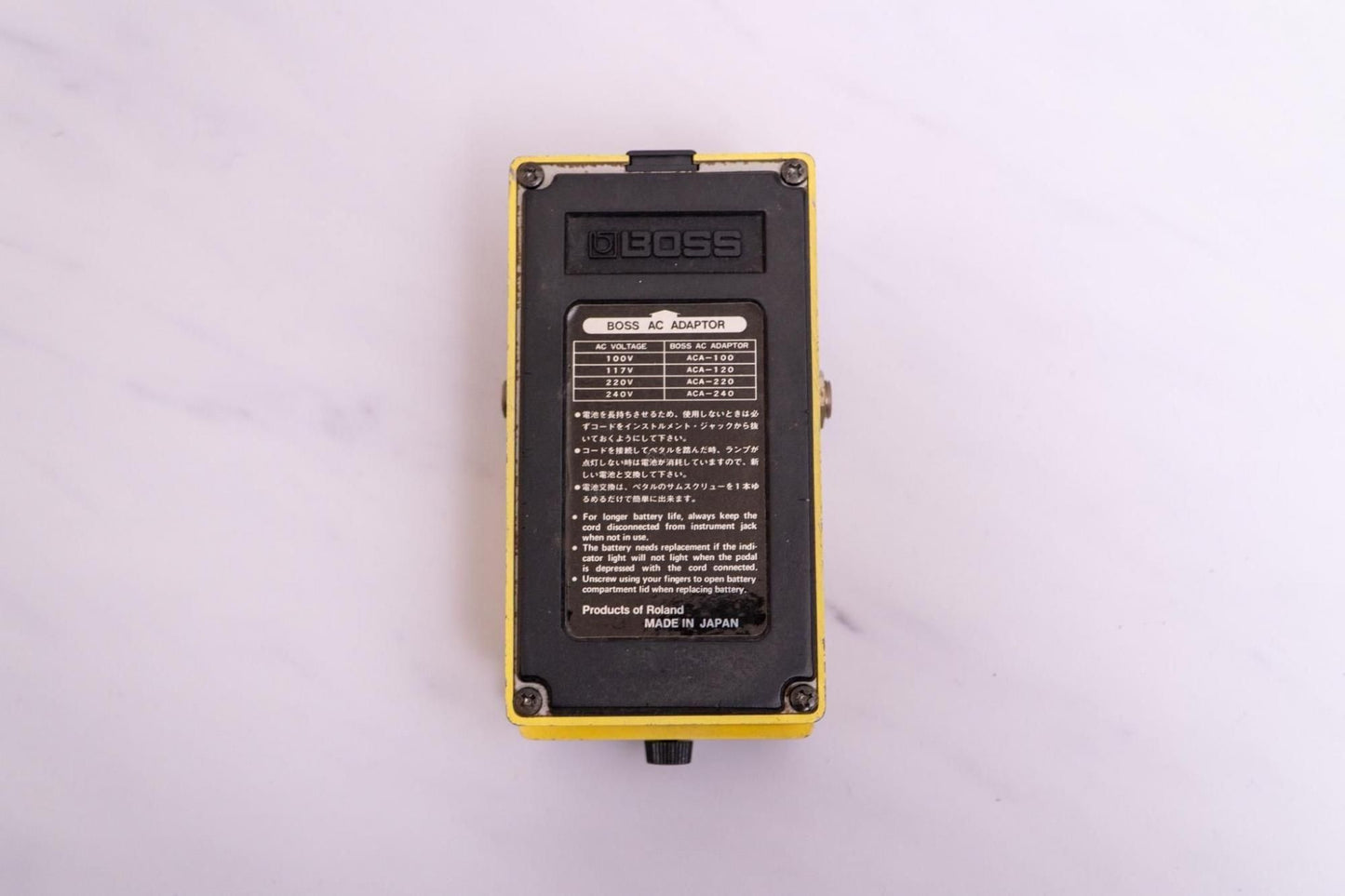 【used】Boss / SD-1 Super Over Drive Made In Japan 1985【TONIQ Yokohama】