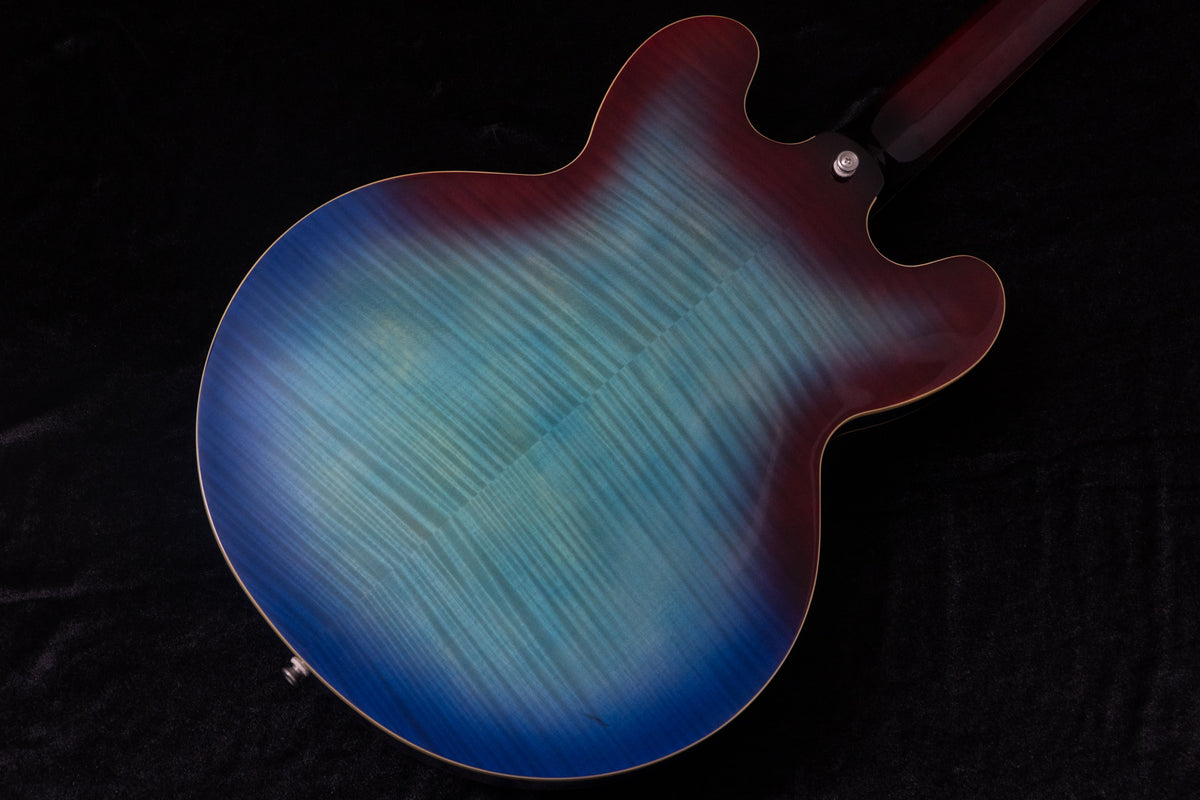 【used】Epiphone / Inspired by Gibson ES-335 Figured Blueberry Burst 2020 3.56kg #20081534039【TONIQ Yokohama】【price included SHIPPING & IMPORT TAX & VAT】
