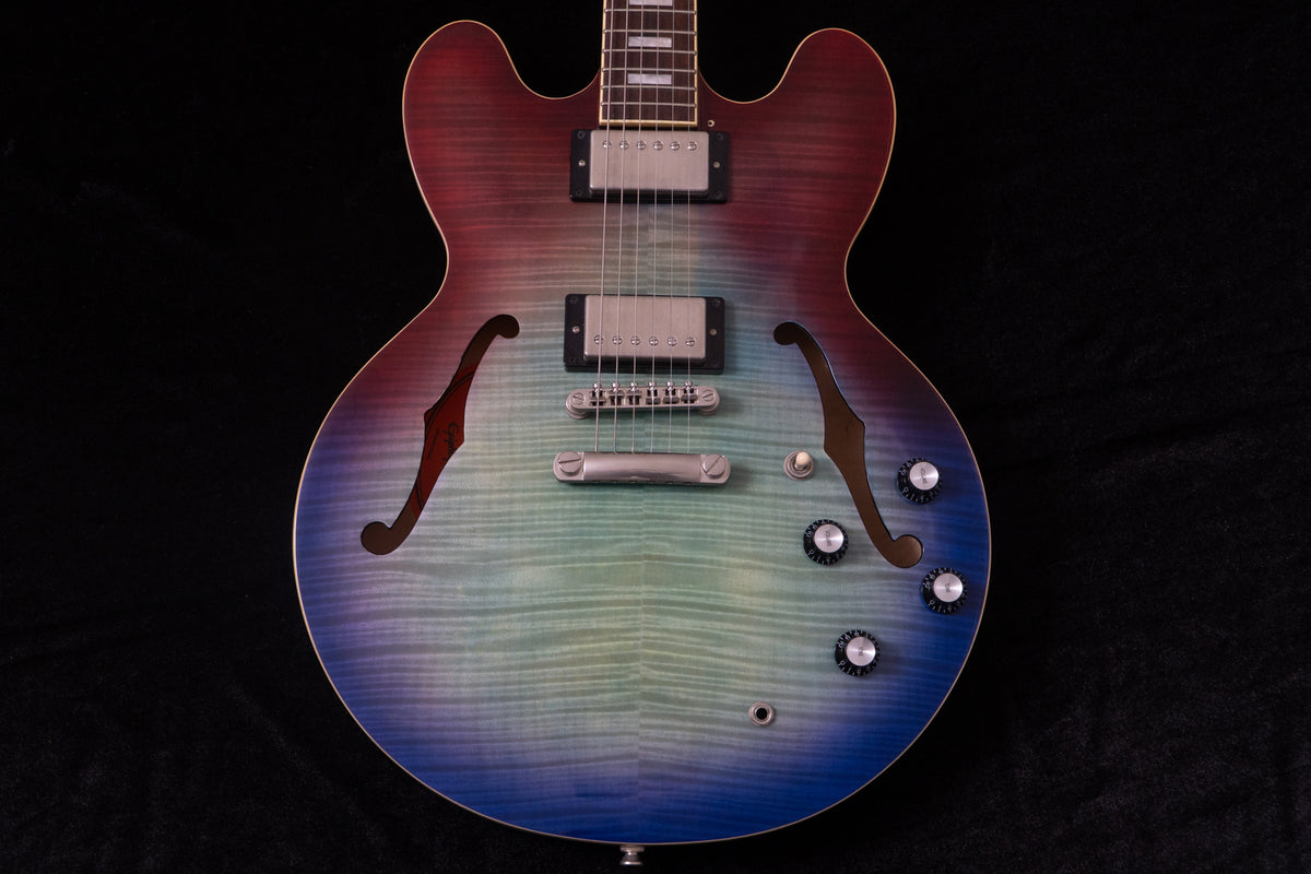 【used】Epiphone / Inspired by Gibson ES-335 Figured Blueberry Burst 2020 3.56kg #20081534039【TONIQ Yokohama】【price included SHIPPING & IMPORT TAX & VAT】