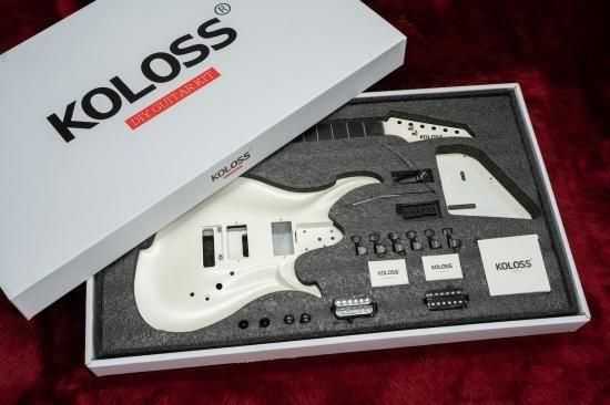 【new】KOLOSS GUITARS GT-4 DIY KIT WHITE