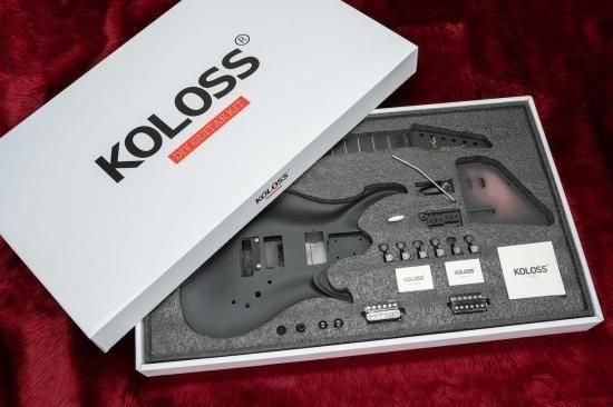 【new】KOLOSS GUITARS GT-4 DIY KIT BLACK