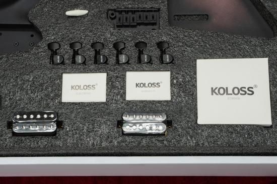 【new】KOLOSS GUITARS GT-4 DIY KIT BLACK