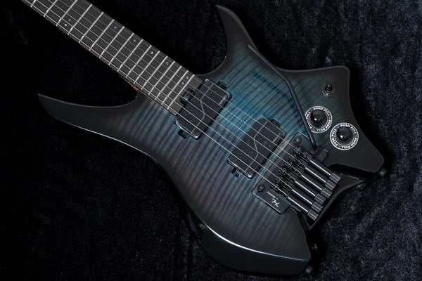 【new】HEX Guitars / N700 Transparent Blue Burst