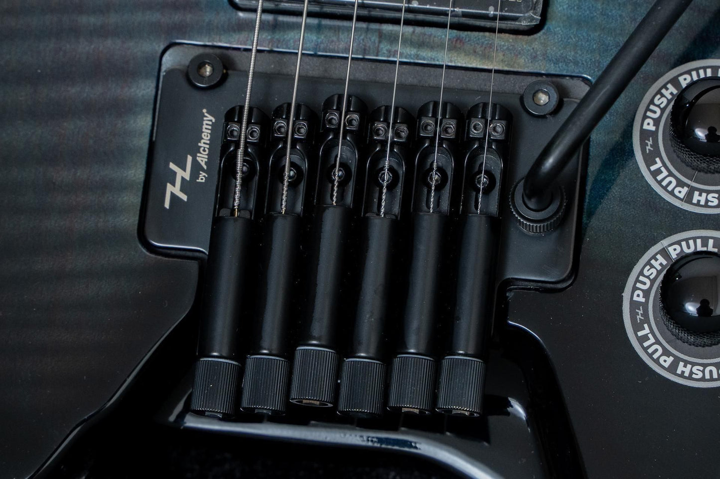 【new】HEX Guitars / N700 Transparent Blue Burst