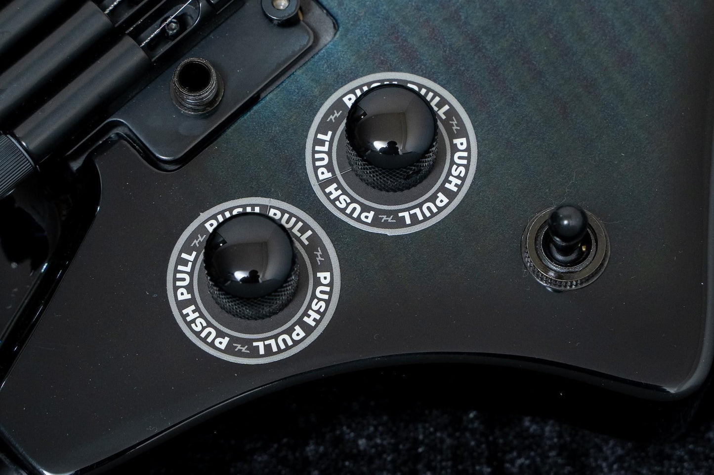 【new】HEX Guitars / N700 Transparent Blue Burst