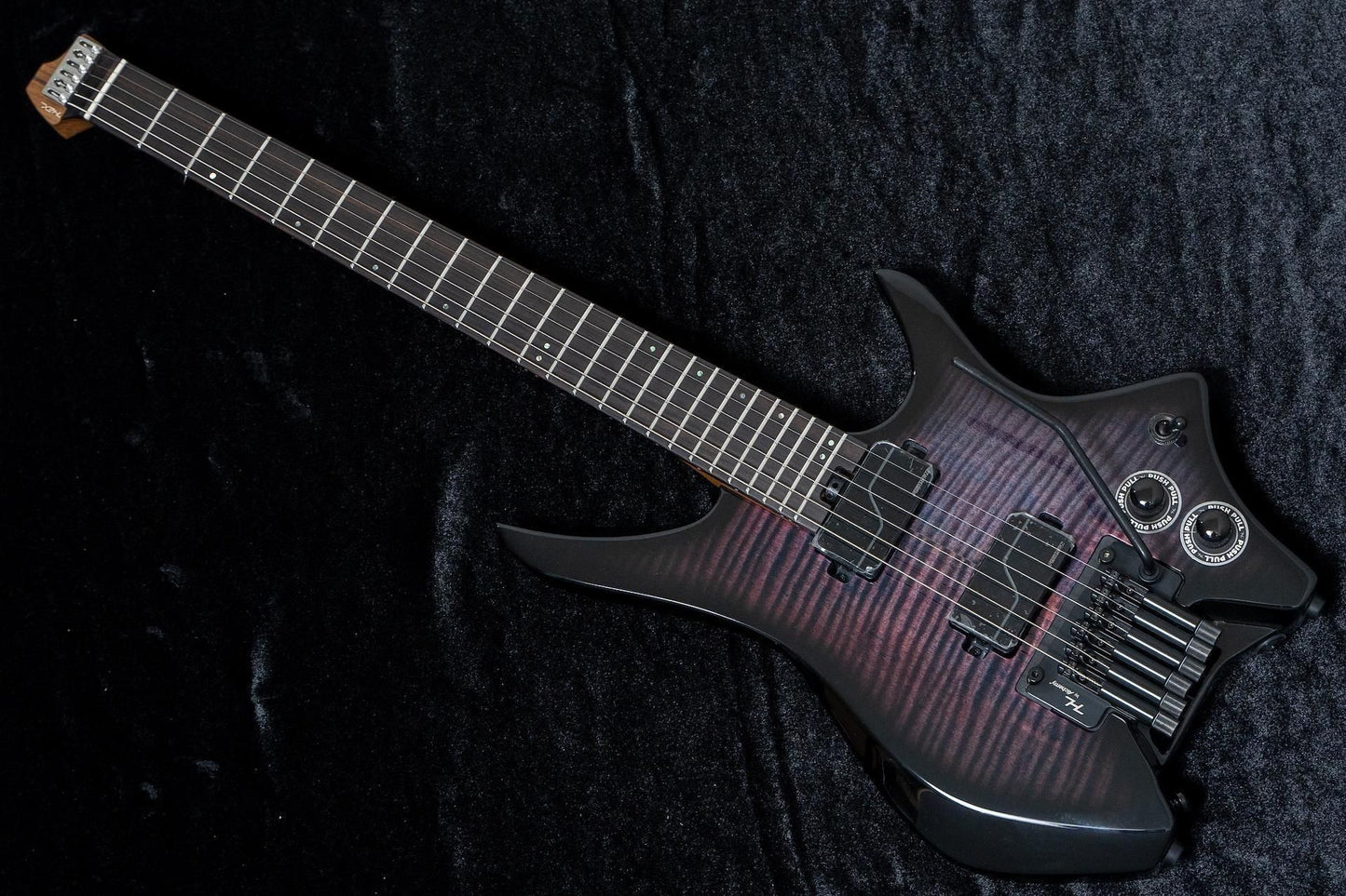 【new】HEX Guitars / N700 Transparent Purple Burst