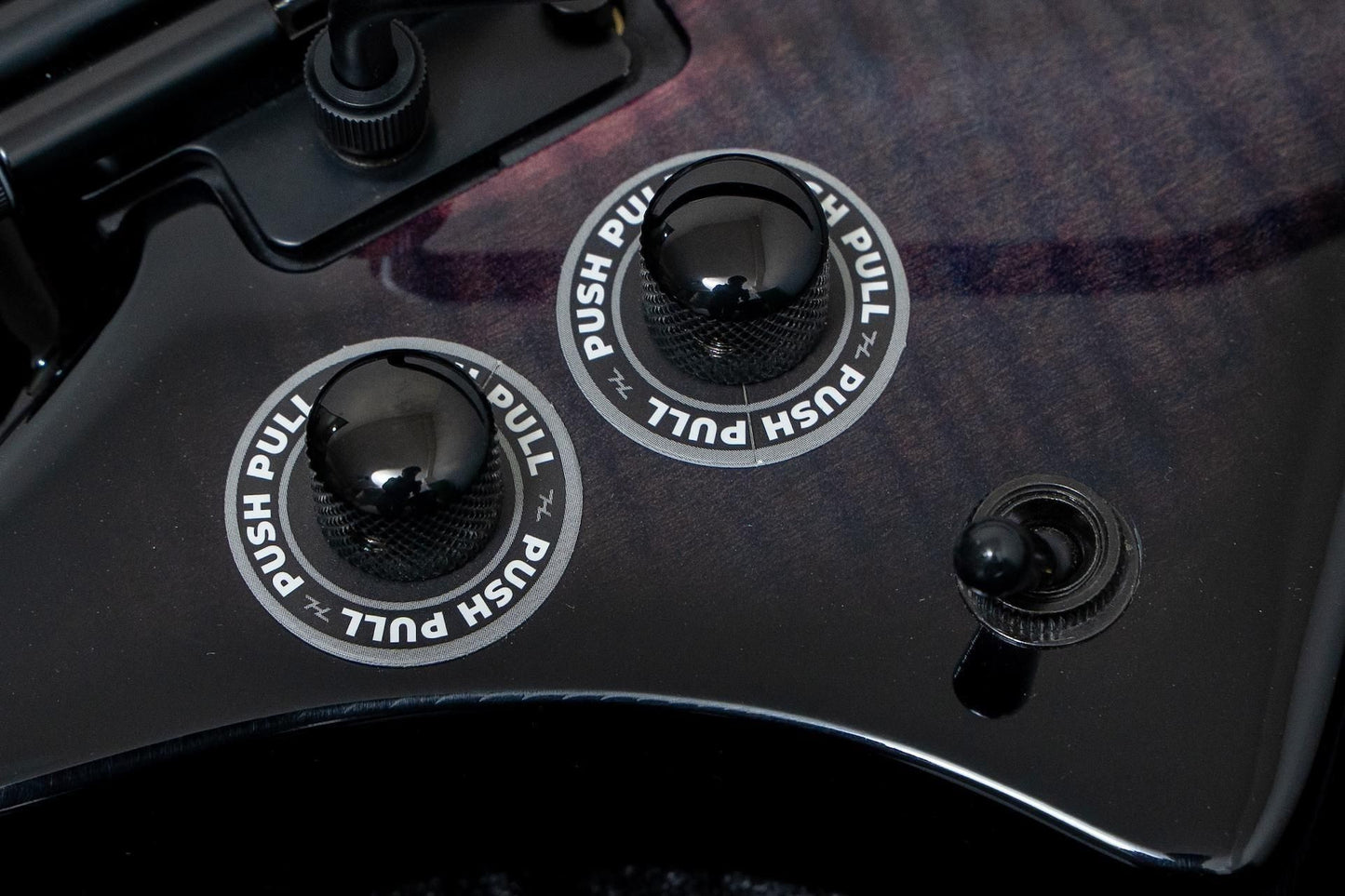 【new】HEX Guitars / N700 Transparent Purple Burst