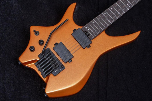【new】HEX Guitars / N500L Lefty Metallic Coral Orange