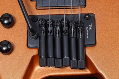 【new】HEX Guitars / N500L Lefty Metallic Coral Orange