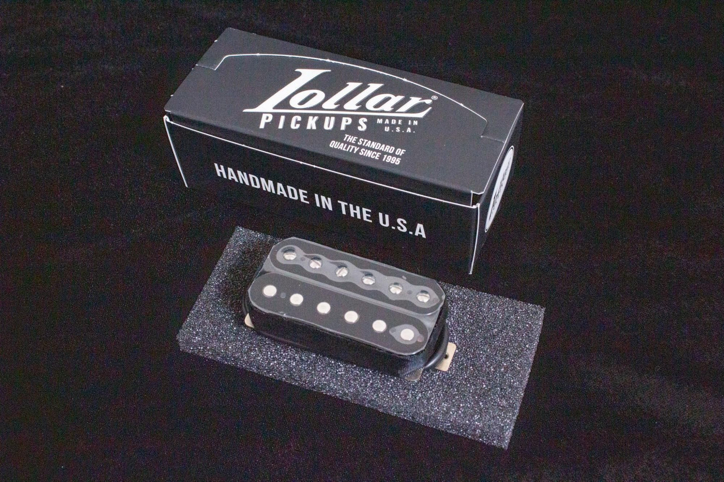 【new】Lollar Pickups / Imperial F-Spaced Bridge Double Black - 4 Cond【TONIQ Yokohama】