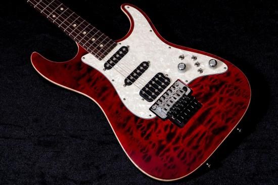 【new】Tom Anderson Guitarworks / Drop Top Classic Quilt Cajun Red/R 3.32kg #08-06-25N【TONIQ Yokohama】