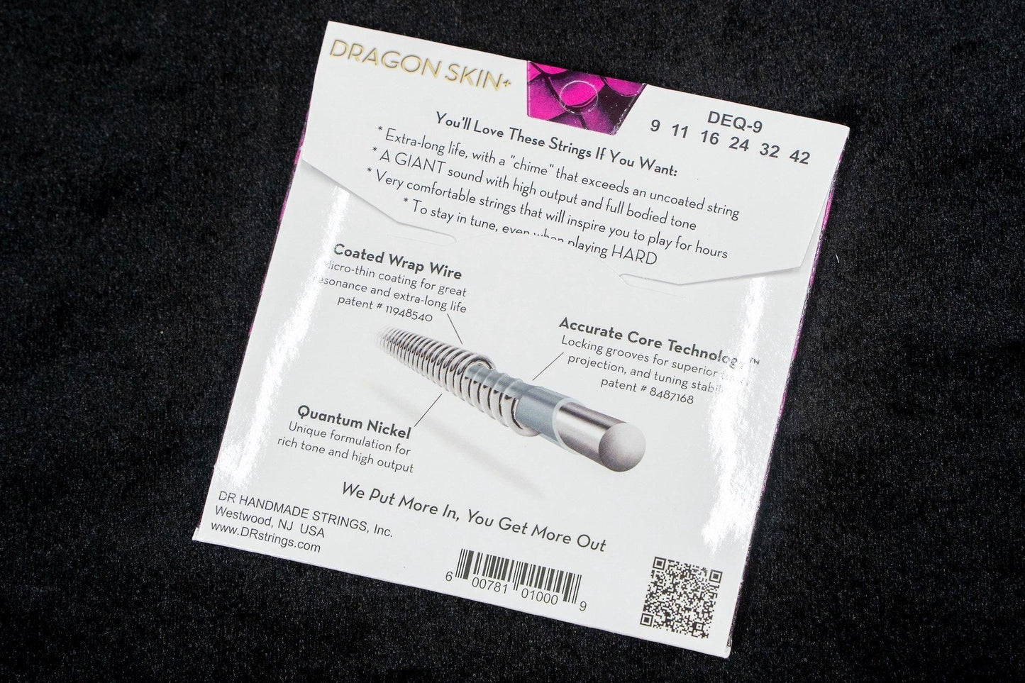 【new】DR STRINGS / DRAGON SKIN+ for Electric Guitar DEQ-9【TONIQ Yokohama】
