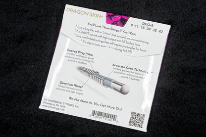 【new】DR STRINGS / DRAGON SKIN+ for Electric Guitar DEQ-9【TONIQ Yokohama】
