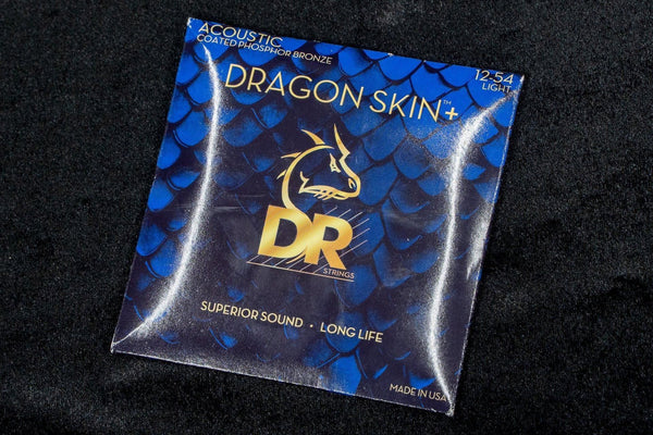 【new】DR STRINGS / DRAGON SKIN+ Phosphor Bronze for Acoustic Guitar DAP-12 12-54【TONIQ Yokohama】
