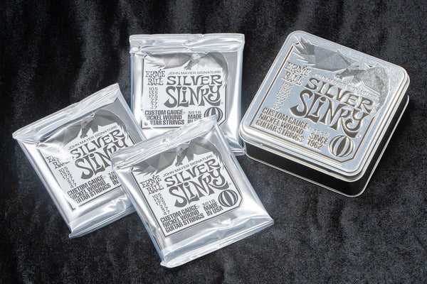 【new】Ernie Ball / #3818 Silver Slinky John Mayer Signature Nickel Wound 10.5-47 3P【TONIQ Yokohama】