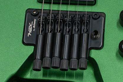 【new】HEX Guitars / N500 Metallic Emerald Green