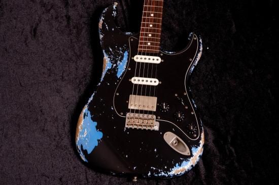【new】Xotic / XSC-2 Black over LPB Heavy Aged 3.44kg #3998【TONIQ Yokohama】