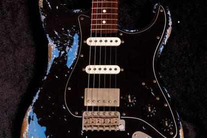 【new】Xotic / XSC-2 Black over LPB Heavy Aged 3.44kg #3998【TONIQ Yokohama】