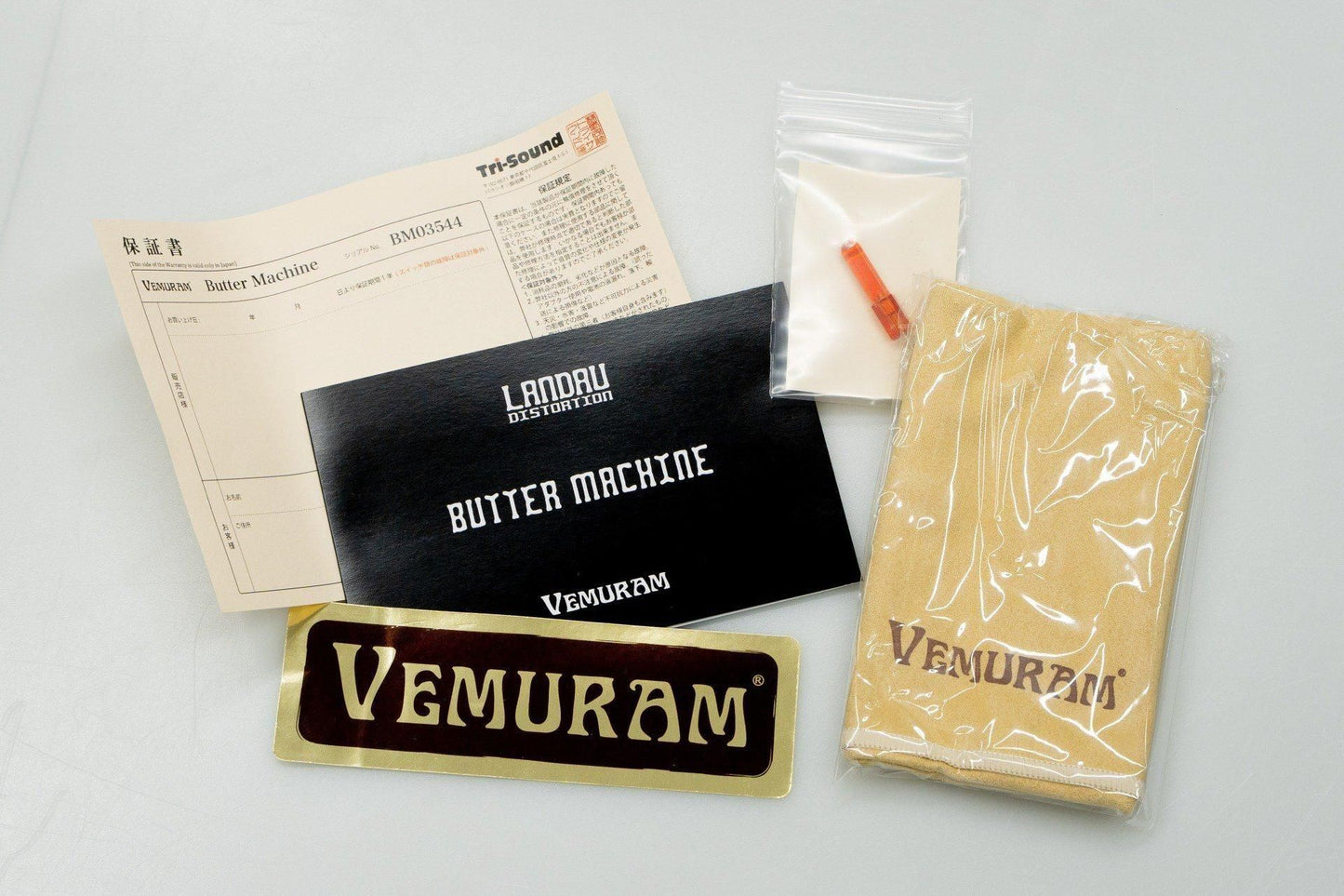 【new】VEMURAM / Butter Machine【TONIQ Yokohama】