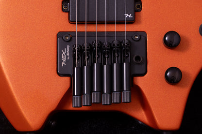 【used】HEX Guitars / N500 Metallic Coral Orange 2.35kg #HJ0700417【TONIQ Yokohama】【price included SHIPPING & IMPORT TAX & VAT】