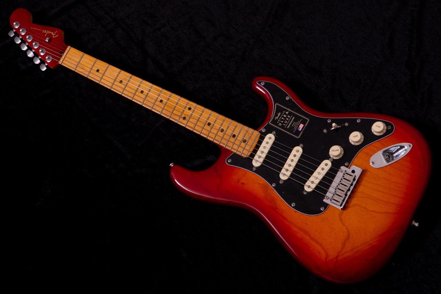 【used】Fender /     American Ultra Luxe Stratocaster Plasma Red Burst 2021 3.875kg #US210084296【TONIQ Yokohama】【price included SHIPPING & IMPORT TAX & VAT】