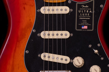 【used】Fender /     American Ultra Luxe Stratocaster Plasma Red Burst 2021 3.875kg #US210084296【TONIQ Yokohama】【price included SHIPPING & IMPORT TAX & VAT】