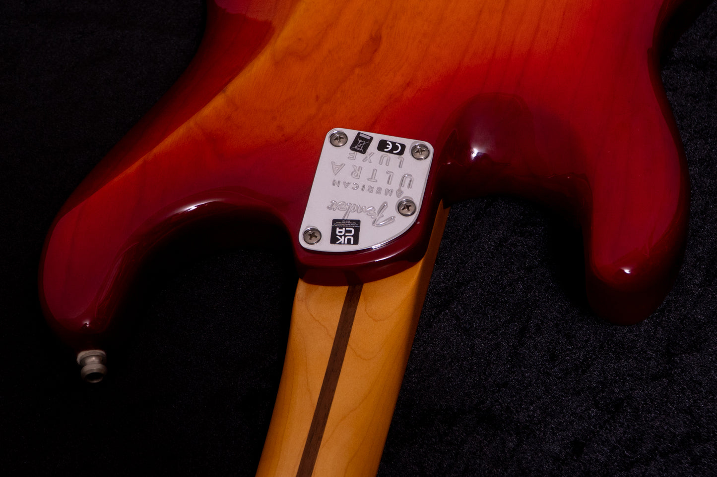【used】Fender /     American Ultra Luxe Stratocaster Plasma Red Burst 2021 3.875kg #US210084296【TONIQ Yokohama】【price included SHIPPING & IMPORT TAX & VAT】