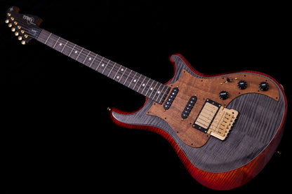 【new】Knaggs Guitars / Chesapeake Series Severn Trem HSS 1xPurf Fire / Onyx Gold Parts 3.485kg #1688【TONIQ Yokohama】【price included SHIPPING & IMPORT TAX & VAT】